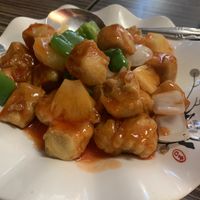 Vegetarian Orange Chicken  at Rui's Shanghai Bistro in Redlands