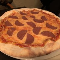 Smoky sausage  at The Tube Bar in Luxembourg City