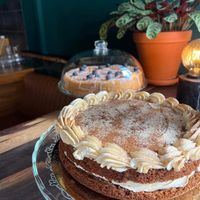 Delicious cakes supplied by Glow food available every Saturday and Sunday  at The Tube Bar in Luxembourg City