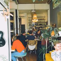 Super pretty cafe at Lui Huiskamercafé in Groningen