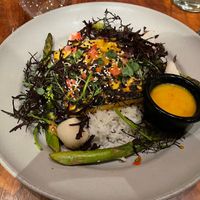 Grilled tofu  at Greens Restaurant in San Francisco