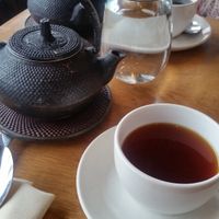 Vanilla Rooibas tea at Greens Restaurant in San Francisco