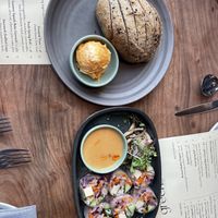   at Greens Restaurant in San Francisco