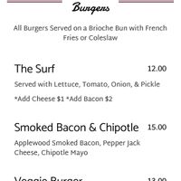 Veggie Burger - watch out for condiments and roll 10-1-20 at The Surf in Fernandina Beach