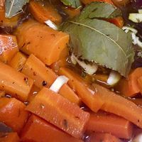 Marinade carrots at Liberty Bar in Montevideo