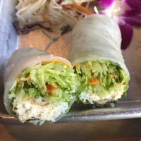 Po Pia Sod   at Thai Orchid in Vancouver