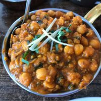 Chana masala at Indian Affair in Taupo