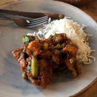 Vegetable jalfrezie at Indian Affair in Taupo