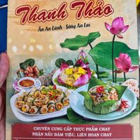 Menu at Tiem Chat Thanh Thao in Pleiku