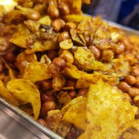 Peanuts with chips ~ 15/5/22 at Tanaka Vegetarian 巧田中素食 - Bukit Gombak in West Singapore