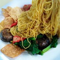 Mushroom Noodle at Tanaka Vegetarian 巧田中素食 - Bukit Gombak in West Singapore