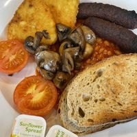 Vegan Breakfastt  at Granny Dowbekins Tearooms in Penrith