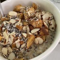 Oatmeal at Surf Box in Playa Flamingo