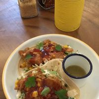 Vegan jackfruit tacos at Brew Espresso & Eatery in Lancaster