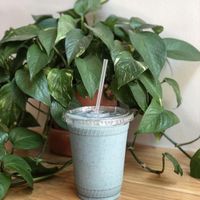blue shake at Brewed+Pressed - Payne St in Dallas