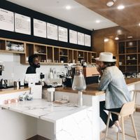 nice atmosphere  at Brewed+Pressed - Payne St in Dallas