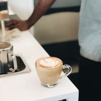 coffee at Brewed+Pressed - Payne St in Dallas