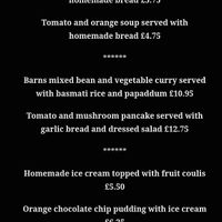 Taken from their website as I totally forgot to take photos! The presentation was lovely too. Everyone enjoyed their meal  at The Bar'n Bistro in Gilcrux