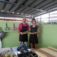 Two happy students at We Love Green in Chiang Mai