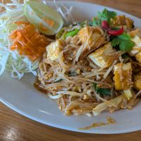 Pad Thai with tofu at Coco Thai Cuisine in Orlando