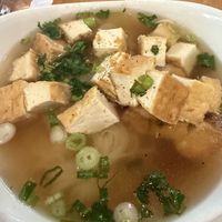 Vegan pho - so much tofu!  at Coco Thai Cuisine in Orlando
