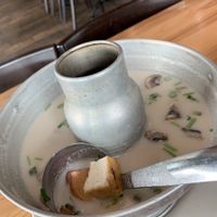 tom kha tofu soup at Coco Thai Cuisine in Orlando