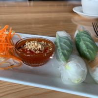 basil and tofu rolls at Coco Thai Cuisine in Orlando