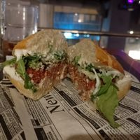 Hamburguesa vegana at Txinuk in Getxo