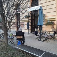 Terrace at Plantmilkyway in Budapest