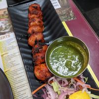 Mushroom tikka at Leopold Cafe in Mumbai
