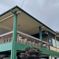 Open air seating.   at Barefoot Zone in Captain Cook