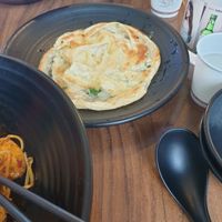 Pancake nice at Sonogong Maratang 손오공 마라탕 - Hongdae in Seoul