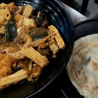 Xiangguo and pancake at Sonogong Maratang 손오공 마라탕 - Hongdae in Seoul