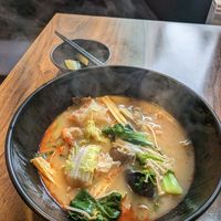 Tofu veggies mushroom maratang at Sonogong Maratang 손오공 마라탕 - Hongdae in Seoul