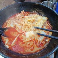 My spicy soup at Sonogong Maratang 손오공 마라탕 - Hongdae in Seoul