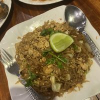 Pad Thai   at Kapphet Vegan in Vang Vieng