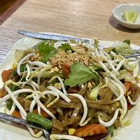 Pad Thai   at Kapphet Vegan in Vang Vieng