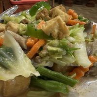 Mixed Vegetables  at Kapphet Vegan in Vang Vieng