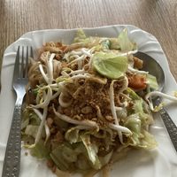 Pad Thai   at Kapphet Vegan in Vang Vieng
