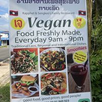   at Kapphet Vegan in Vang Vieng
