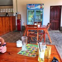 Inside at Kapphet Vegan in Vang Vieng