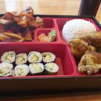 Veggie bento box at Kyoto in Waterford