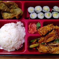 Vegetarian bento box at Kyoto in Waterford