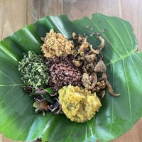 eat it with hand 🥰  at Ranbath in Colombo
