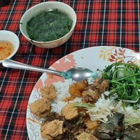 My choice from the veg buffet at Quan Chay in Nha Trang