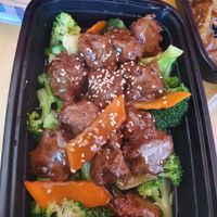  Vegan Braised Spare Ribs with Broccoli.  at Enjoy Vegetarian Restaurant - Sunset District in San Francisco