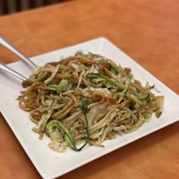 Veggie chow mein   at Enjoy Vegetarian Restaurant - Sunset District in San Francisco