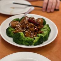 General tso’s chicken   at Enjoy Vegetarian Restaurant - Sunset District in San Francisco