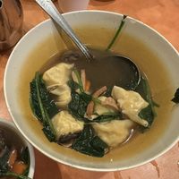 wonton soup 8/10  at Enjoy Vegetarian Restaurant - Sunset District in San Francisco