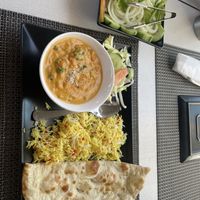 €7 lunch and €3.50 salad   at Indian Hut in Olhao